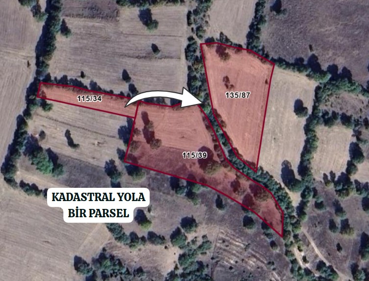KÜTAHYA TAVŞANLI KARACAKAŞ KÖYÜ’NDE 1.365 M²  TARLA SATILIKTIR - KÜTAHYA TAVŞANLI fotoğraf 4